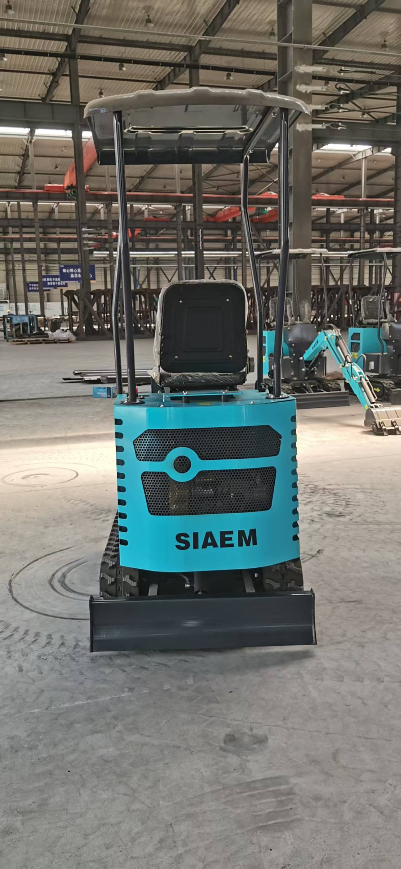 Free Shipping LanDer EPA Engine Mini Crawler Hydraulic Excavator Eaton Pump Motor Gearbox PLC Bearing Agriculture Home 1 Year