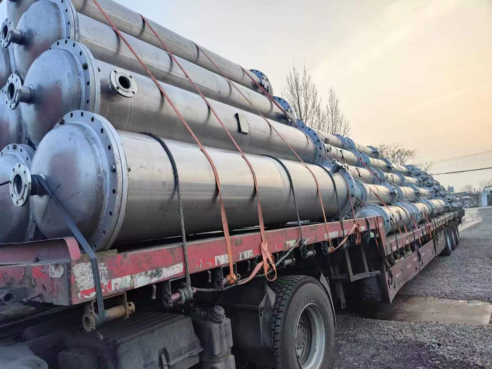 Stainless Steel Condenser 10-500㎡ Shell and Tube Heat Exchanger