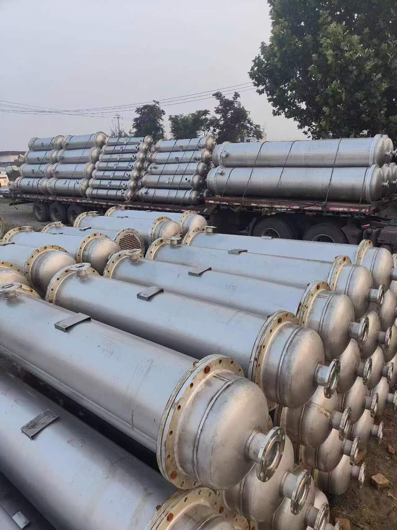 Stainless Steel Condenser 10-500㎡ Shell and Tube Heat Exchanger