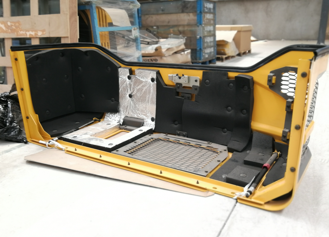 Volvo EC60D Excavator Engine Hood Full Body Sheet Metal Parts & Cabin Seat