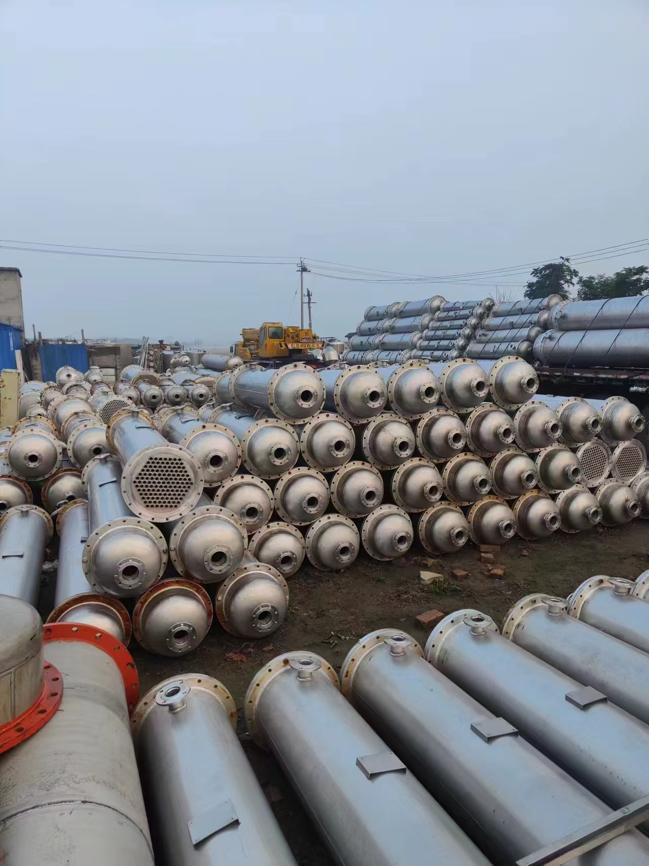 Stainless Steel Condenser 10-500㎡ Shell and Tube Heat Exchanger