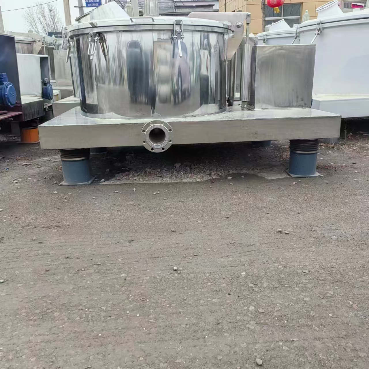 1250 Type Industrial Centrifuge Automatic Solid-Liquid Separation Scraper Discharge Centrifuge