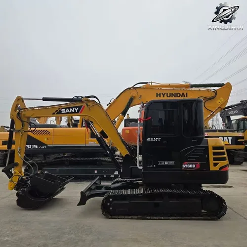Used Mini Sany60 Crawler Excavator