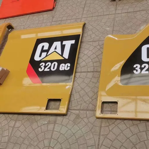 适用于 Cat 320GC 的新款侧门、发动机罩和完整驾驶室，全套挖掘机钣金件