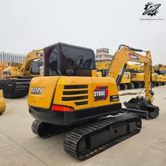 Used Mini Sany60 Crawler Excavator