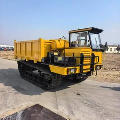 Tracked transport vehicle