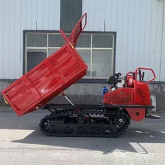 Tracked transport vehicle