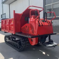 Tracked transport vehicle