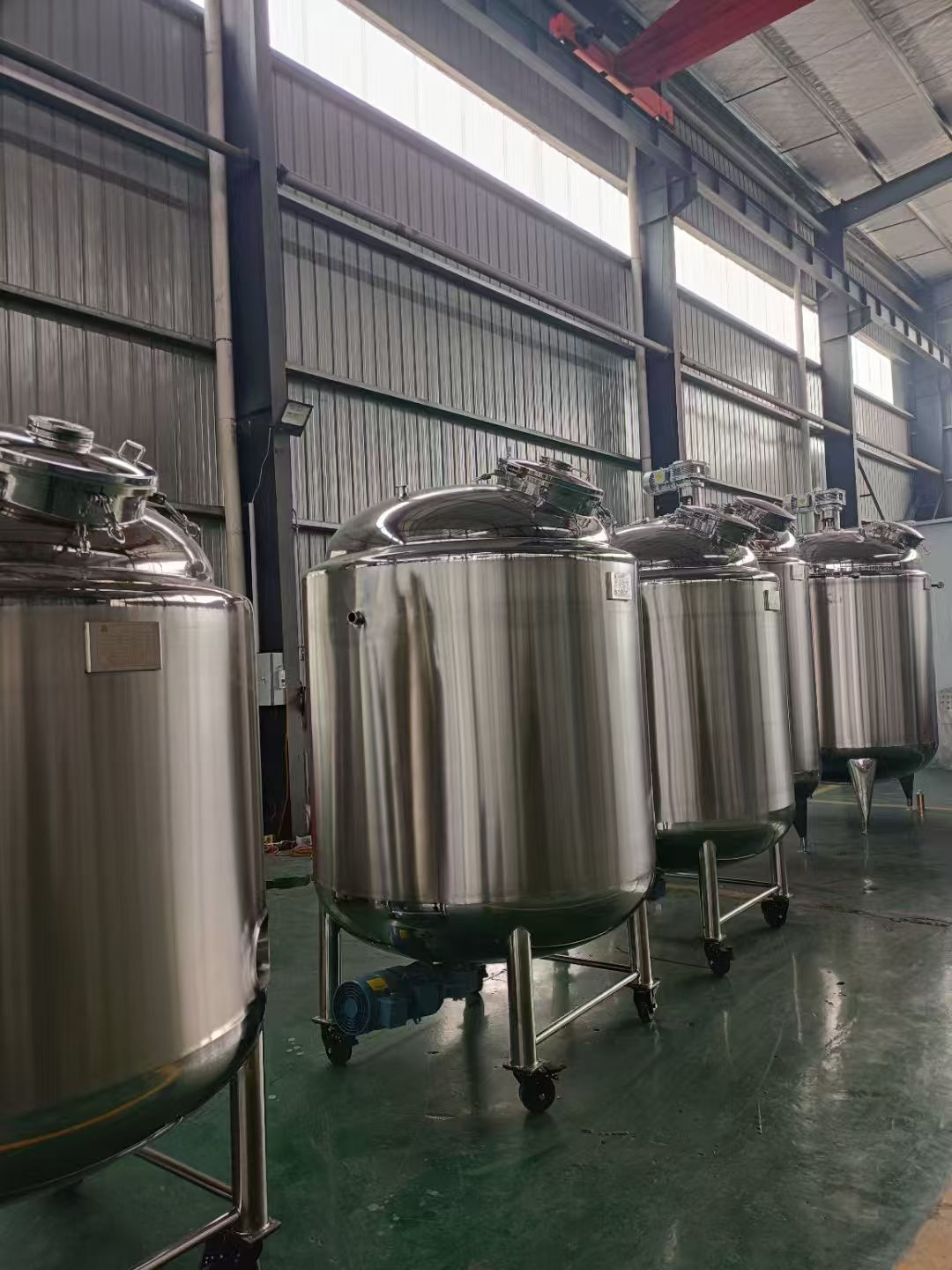 2000L Stainless Steel Mixing Tank