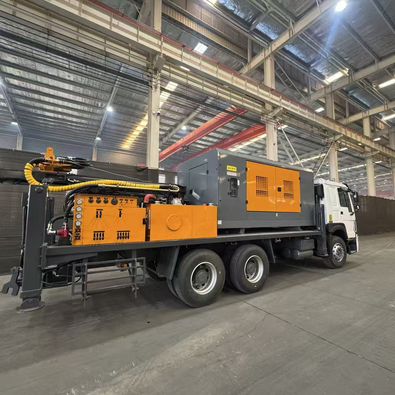 Vehicle-mounted Full Hydraulic Water Well Drilling Rig