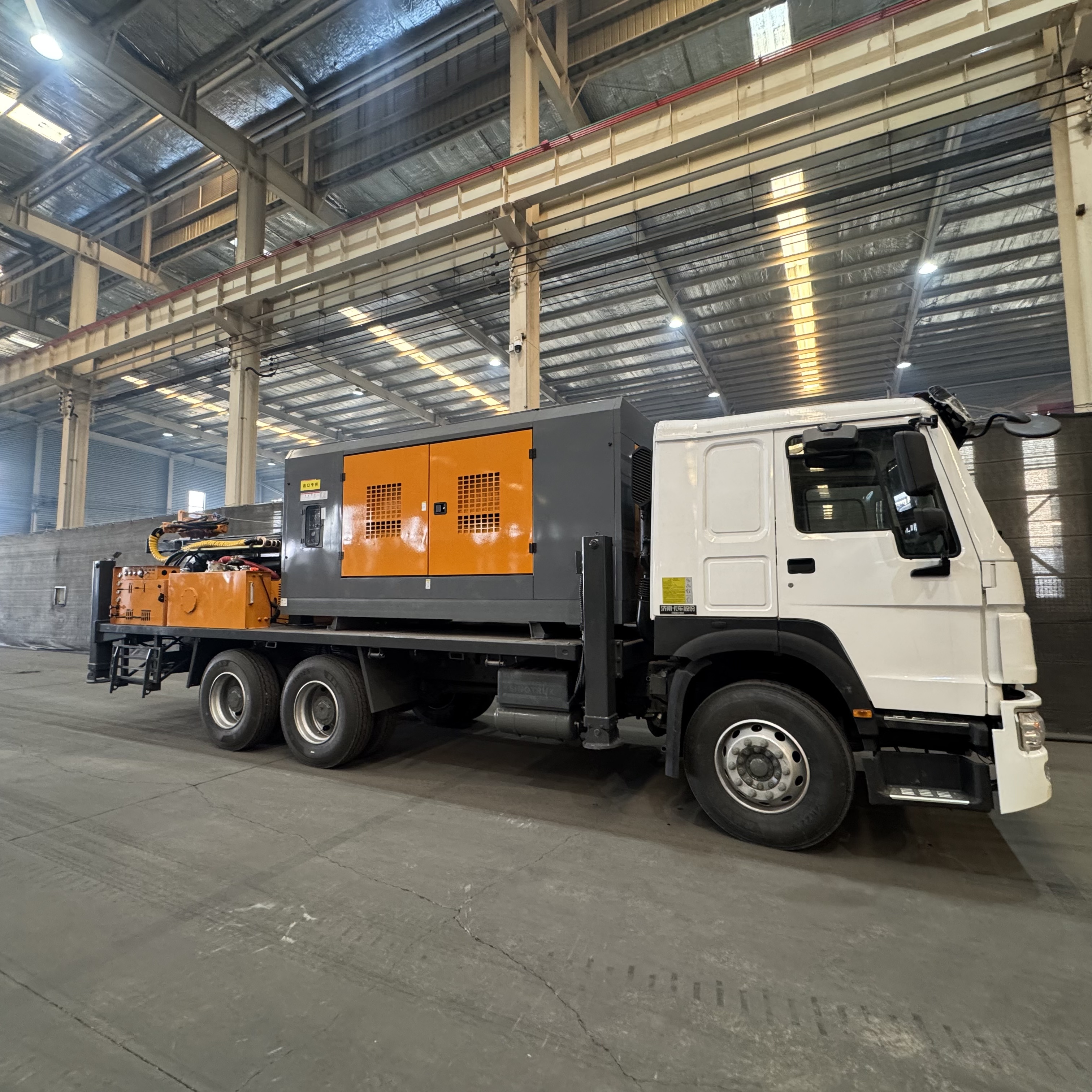 Vehicle-mounted Full Hydraulic Water Well Drilling Rig