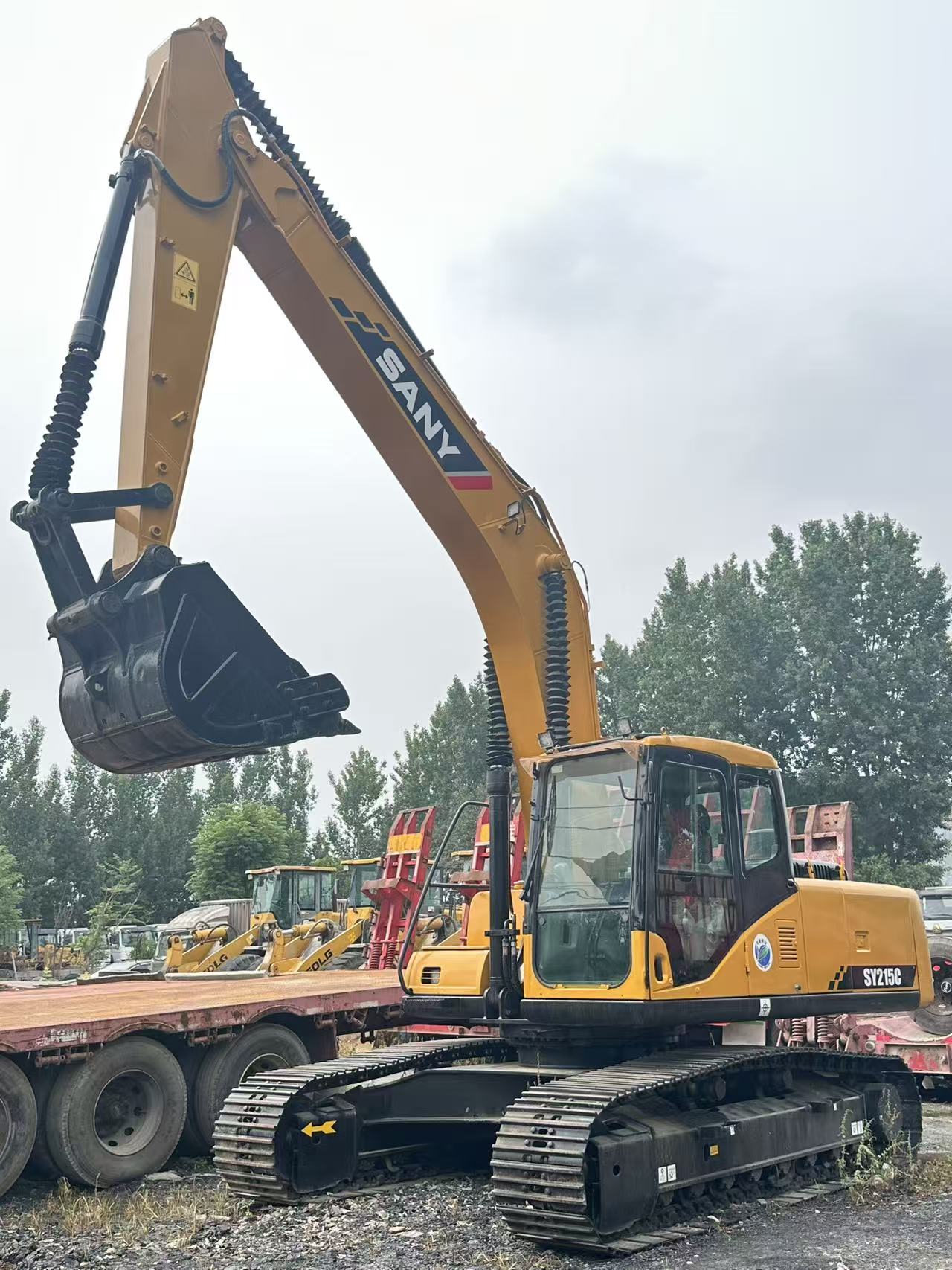 SANY SY215C Hydraulic Excavator 21 Ton Construction Digger Export Special With Official Export License