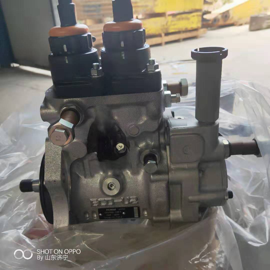 Fuel Injection Pump Assembly 6156-71-1112 (Denso 094000-0380) for Komatsu PC400-7, PC450-7, PC460-7 Excavators and D65PX-15 Bulldozer