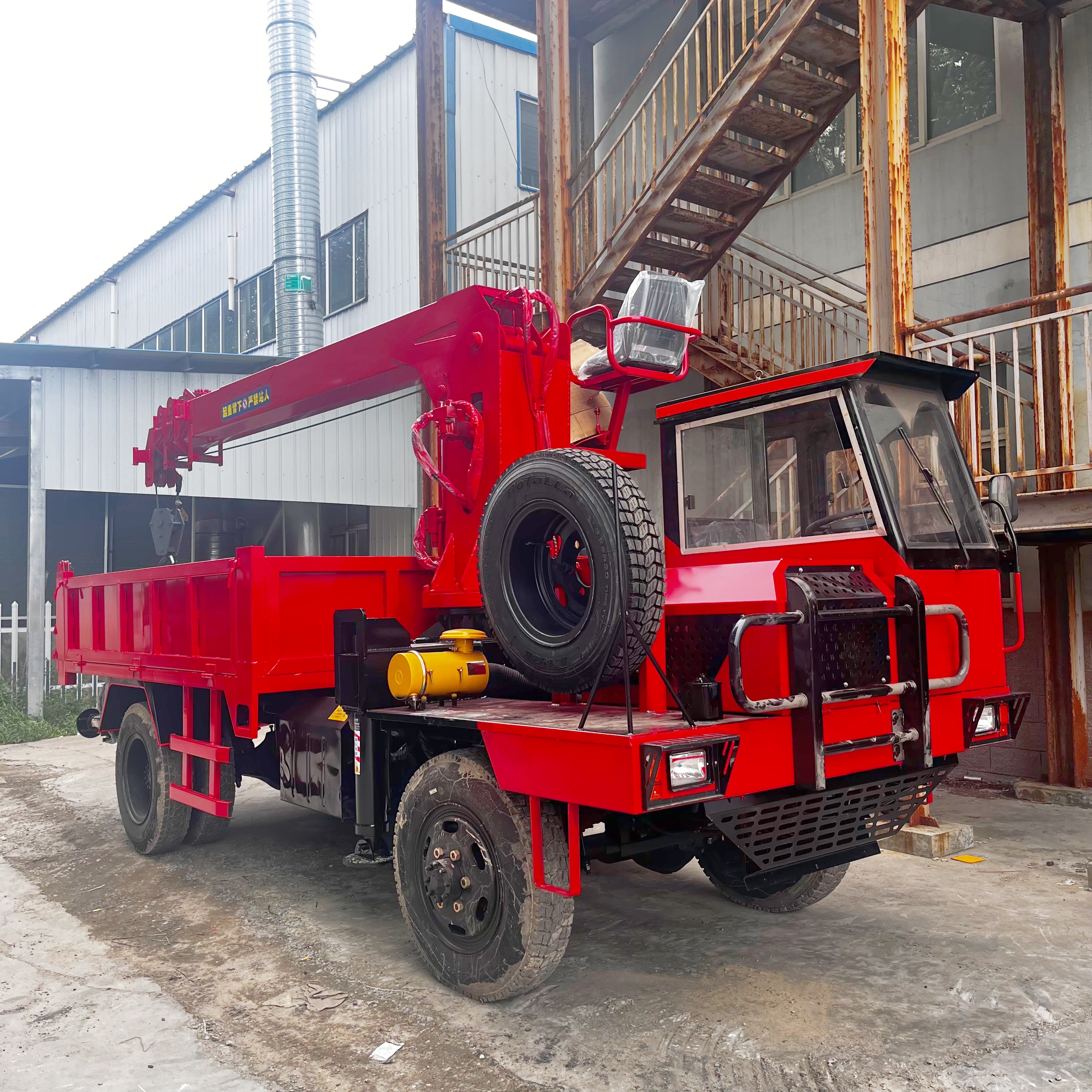 truck-mounted crane