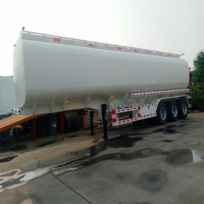 3-Axle Large-Capacity Aluminum Fuel Tank Semi-Trailer/