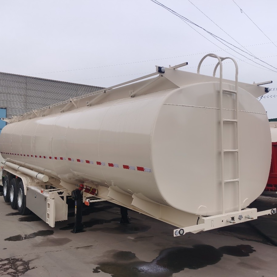 3-Axle Large-Capacity Aluminum Fuel Tank Semi-Trailer/