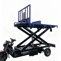 Heavy-duty electric dump tricycle