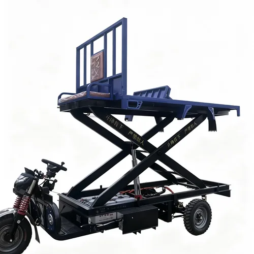 Heavy-duty electric dump tricycle