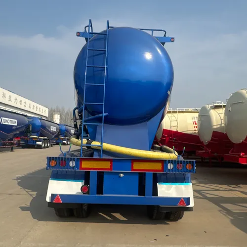 SINOTRUK 3-Axle Dry Bulk Cement/Powder Tank Semi-Trailer