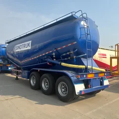 SINOTRUK 3-Axle Dry Bulk Cement/Powder Tank Semi-Trailer