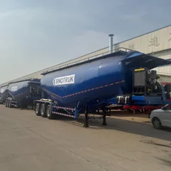 SINOTRUK 3-Axle Dry Bulk Cement/Powder Tank Semi-Trailer