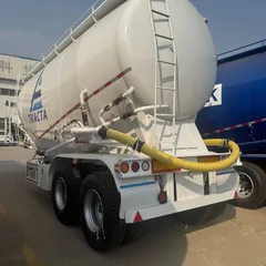 低/中密度散装粉末气动卸料罐式半挂车