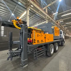 Vehicle-mounted Full Hydraulic Water Well Drilling Rig