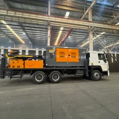Vehicle-mounted Full Hydraulic Water Well Drilling Rig