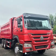 SINOTRUK HOWO 371HP Export Dump Truck 5.6m Construction Tipper Mining Dumper With Export License