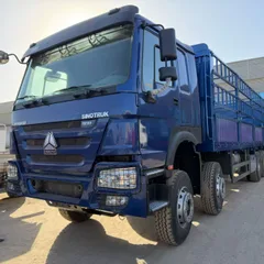HOWO TX 400HP Export Dump Truck 5.8m Front Lifting Tipper With Export License