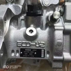 Fuel Injection Pump Assembly 6156-71-1112 (Denso 094000-0380) for Komatsu PC400-7, PC450-7, PC460-7 Excavators and D65PX-15 Bulldozer