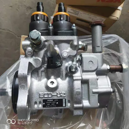 Fuel Injection Pump Assembly 6156-71-1112 (Denso 094000-0380) for Komatsu PC400-7, PC450-7, PC460-7 Excavators and D65PX-15 Bulldozer
