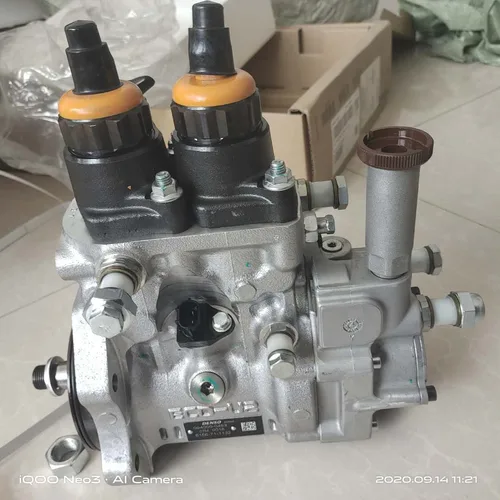 High Pressure Common Rail Fuel Injection Pump Assembly 6156-71-1132 for Komatsu PC400-7, PC450-7 Excavators and D85MS-15 Bulldozer