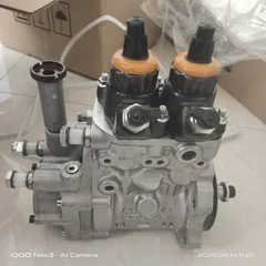 High Pressure Common Rail Fuel Injection Pump Assembly 6156-71-1132 for Komatsu PC400-7, PC450-7 Excavators and D85MS-15 Bulldozer