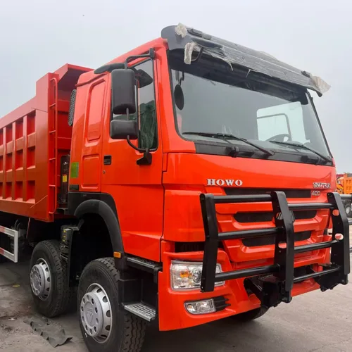 SINOTRUK HOWO TX Flagship Export Dump Truck 400HP 5.8m Box Front Lifting Mining & Construction Tipper (With Export License)