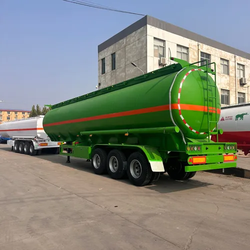 3-Axle Liquid Fuel/Oil Tank Semi-Trailer