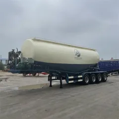 5-Axle Heavy-Duty Dry Bulk Cement Tank Semi-Trailer