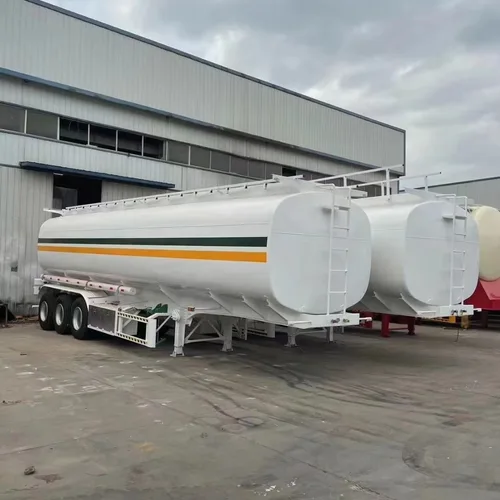 3-Axle Large-Capacity Aluminum Fuel Tank Semi-Trailer/