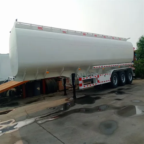 3-Axle Large-Capacity Aluminum Fuel Tank Semi-Trailer/