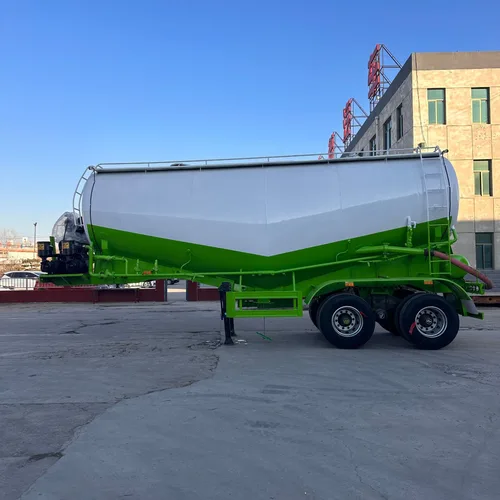 5-Axle Heavy-Duty Dry Bulk Cement Tank Semi-Trailer
