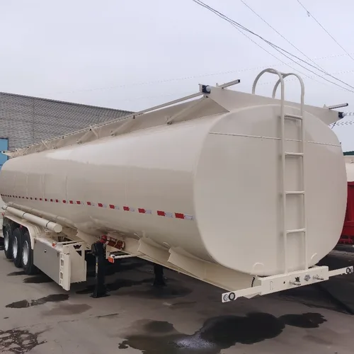 3-Axle Large-Capacity Aluminum Fuel Tank Semi-Trailer/