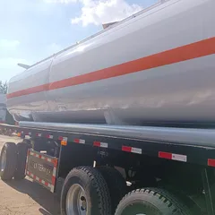 3-Axle Large-Capacity Aluminum Fuel Tank Semi-Trailer/