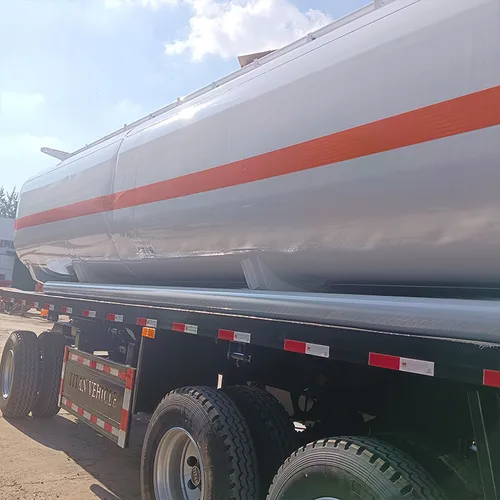 3-Axle Large-Capacity Aluminum Fuel Tank Semi-Trailer/
