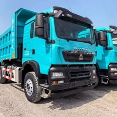 SINOTRUK HOWO TX Flagship Export Dump Truck 400HP 5.8m Box Front Lifting Mining & Construction Tipper (With Export License)
