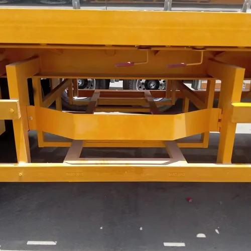 3-Axle Heavy-Duty Flatbed Semi-Trailer