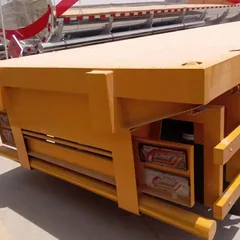 3-Axle Heavy-Duty Flatbed Semi-Trailer