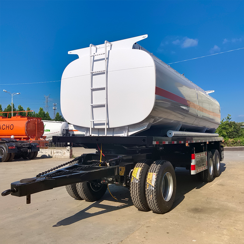 6-Wheel Fuel Tank Drawbar Trailer