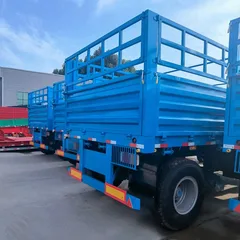 2-Axle Side Tipper Drawbar Trailer
