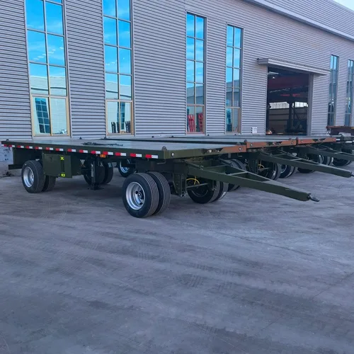 6-Wheel Fuel Tank Drawbar Trailer