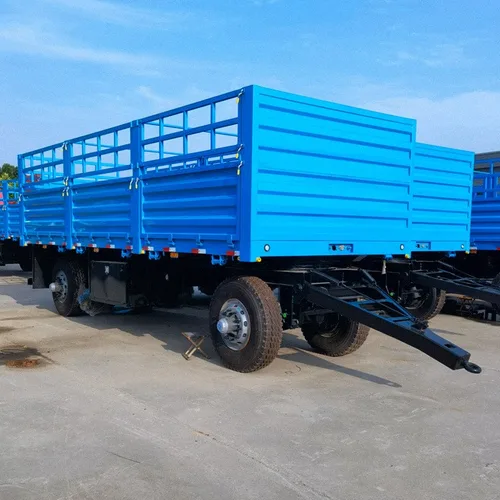 6-Wheel Fuel Tank Drawbar Trailer